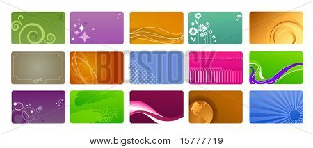 抽象的なデザインの背景のコレクション