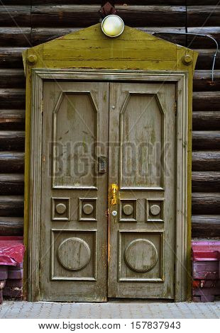 Doors of Siberia. Russia, Tomsk, May of 2016