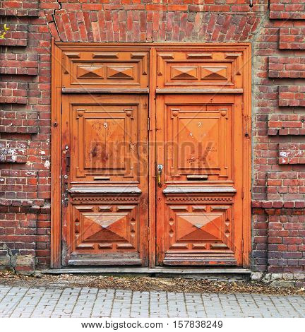 Doors of Siberia. Russia, Tomsk, May of 2016