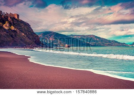 Spring Morning On The Beach Torre Conca
