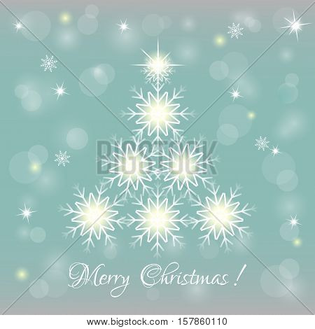 Abstract Christmas Tree