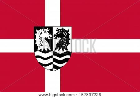 Flag of Faxe is a municipality in Denmark in Region Sjælland on the island of Zealand