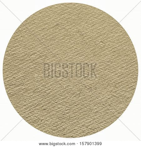 Vintage Looking Beermat Drink Coaster Isolated
