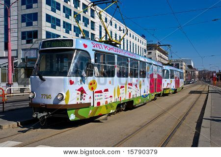 Eléctrico em Bratislava