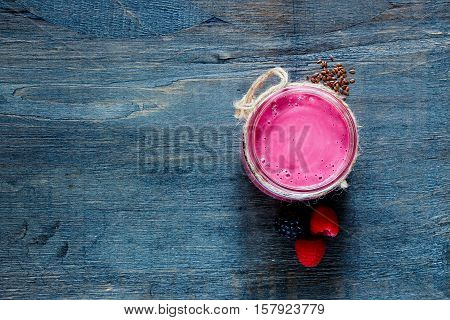 Pink Fruit Smoothie