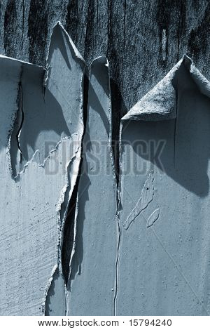 Peeling-übermalen Holzwand Texture background