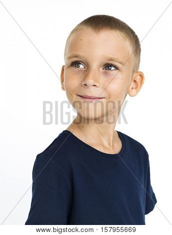 Little Boy Kid Adorable Cute Portrait Concept