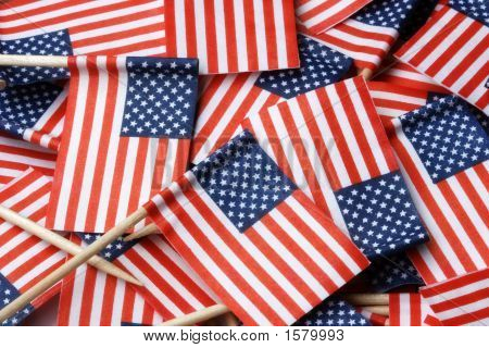 Amerikanske Flag tandstikkere