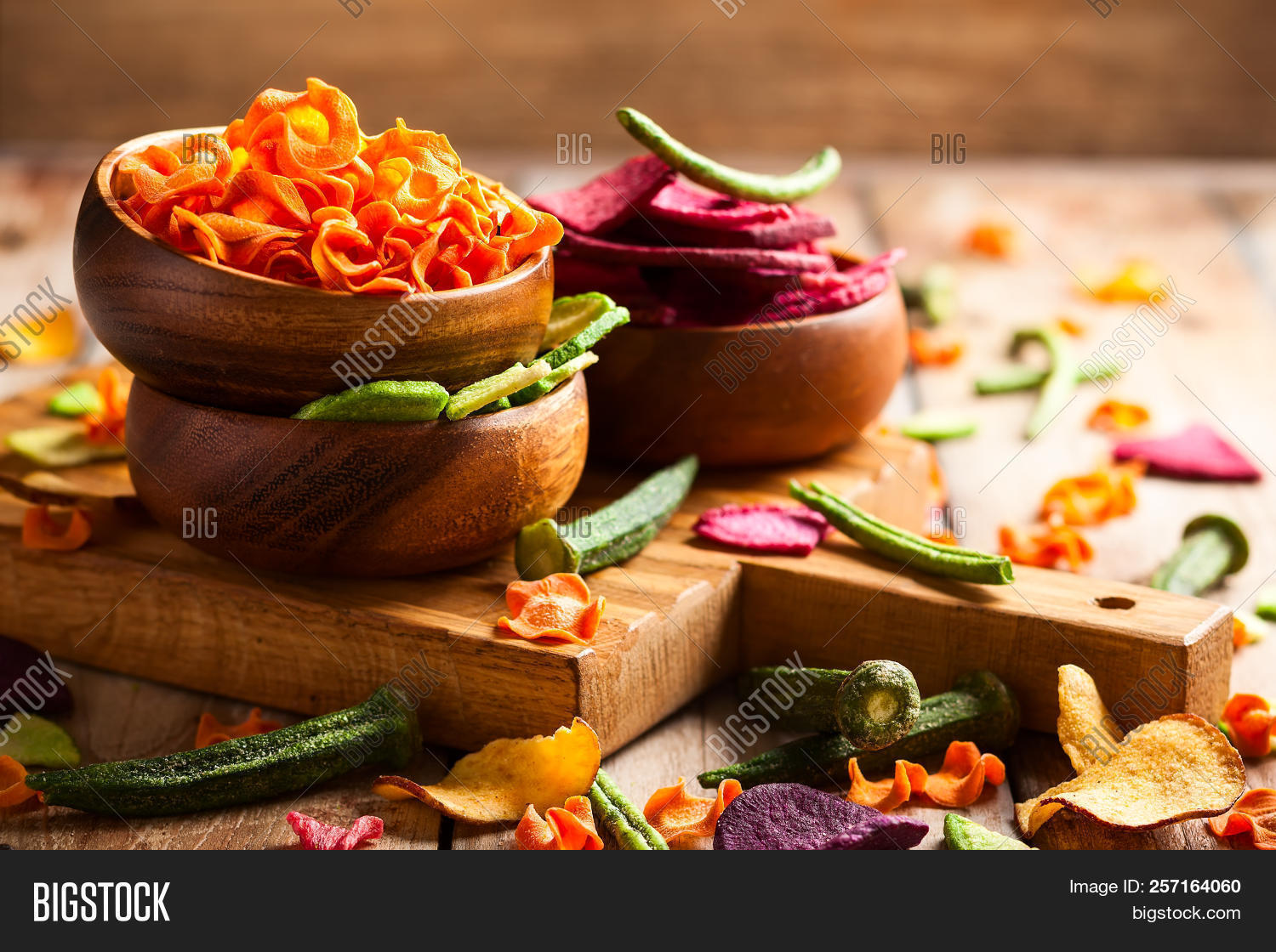 Dried Vegetables Chips Image & Photo (Free Trial) Bigstock