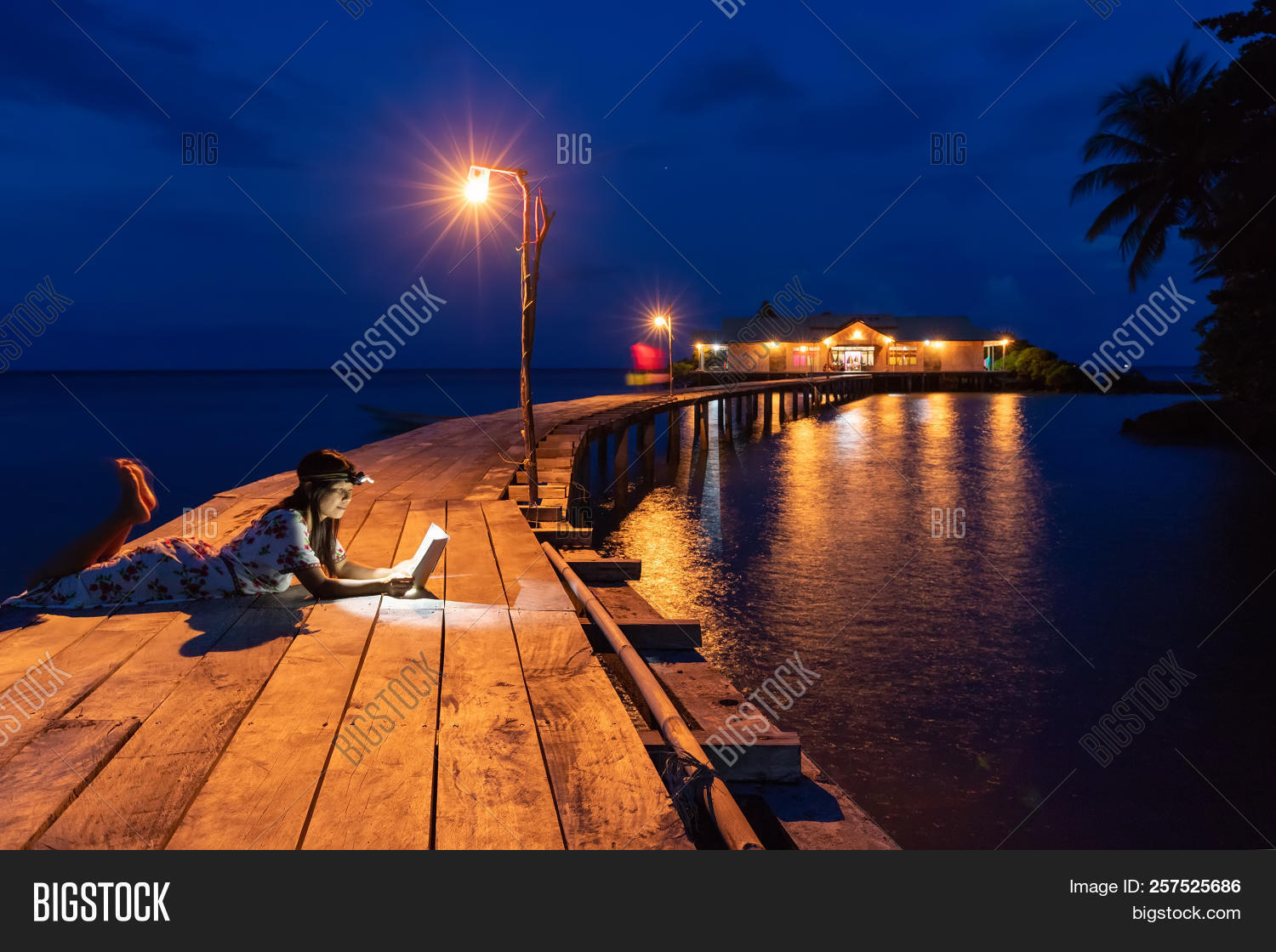 reading light forehead