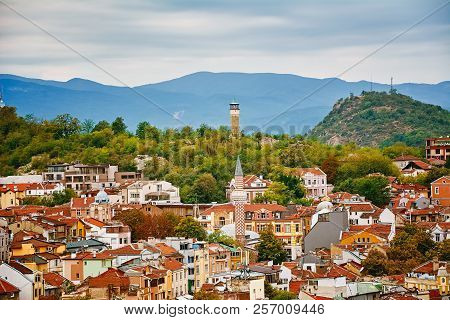 View Of An Old City Of Plovdiv, Bulgaria