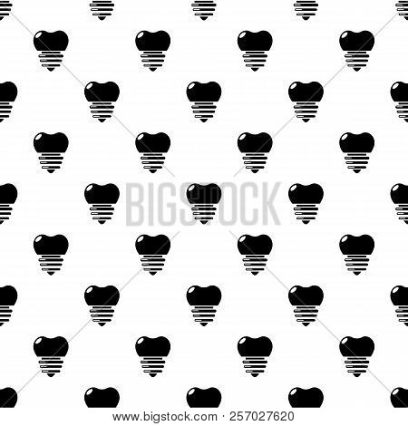 Dental Implant Pattern Seamless Repeating For Any Web Design
