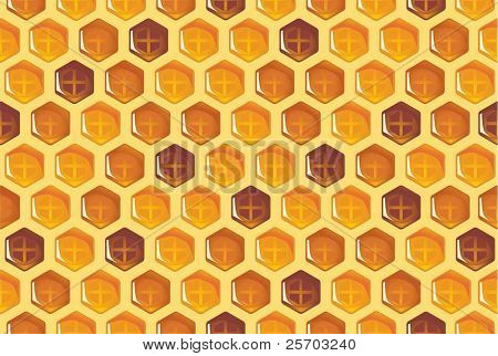 Sömlös bikakemönster