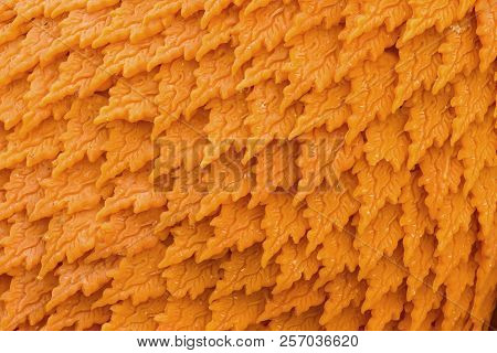 Art Of Candle Pattern Like Feather In Candle Ceremony