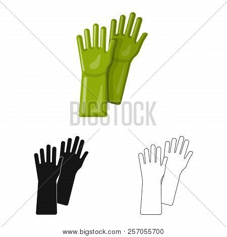 Vector Illustration Of Cleaning And Service Icon. Set Of Cleaning And Household Vector Icon For Stoc