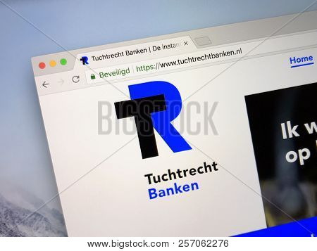 Amsterdam, The Netherlands - September 6, 2018: Website Of The Dutch Disciplinary Counsel For Bankin