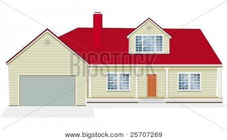 Vector Illustration of house