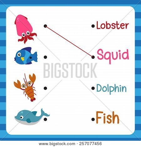 Worksheet Vector Design For Kid, Artwork Vector Design For Kid
