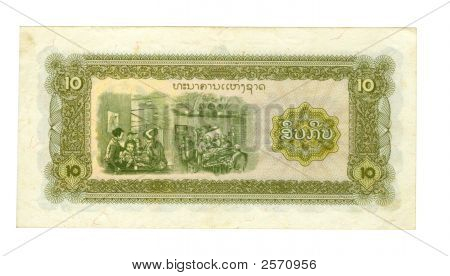 10 Kip Bill i Laos
