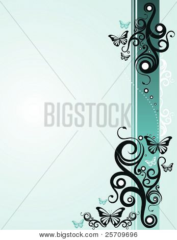 ilustração em vetor floral