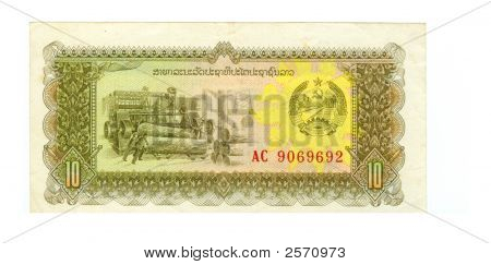 10 Kip Bill i Laos