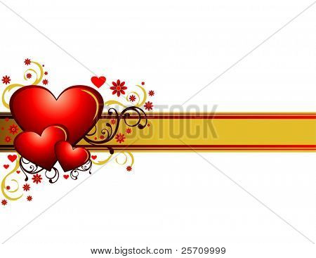 Na Walentynki. wektor