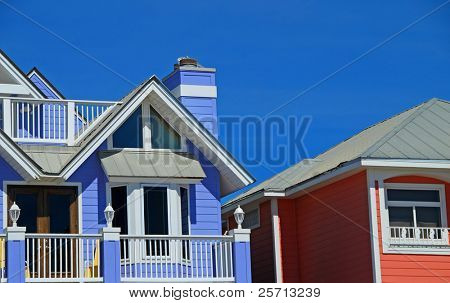 Dos casas de playa