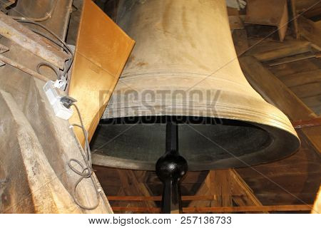 Old bell in Notre Dame de Paris