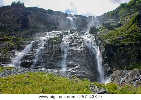 Sofia Waterfalls, Lower Arkhyz, Karachay Cherkess Republic.