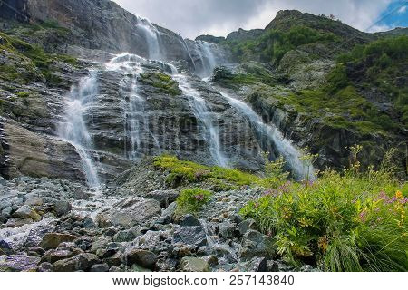 Sofia Waterfalls, Lower Arkhyz, Karachay Cherkess Republic.