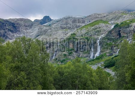 Sofia Waterfalls, Lower Arkhyz, Karachay Cherkess Republic.