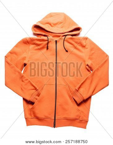 Orange Hoodie Isolated Image & Photo (Free Trial) | Bigstock