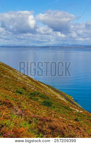 Galway Bay With Clouds Reflection