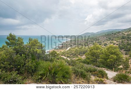 Natural Landscape. Sierra De Irta. Peñíscola. Spain.