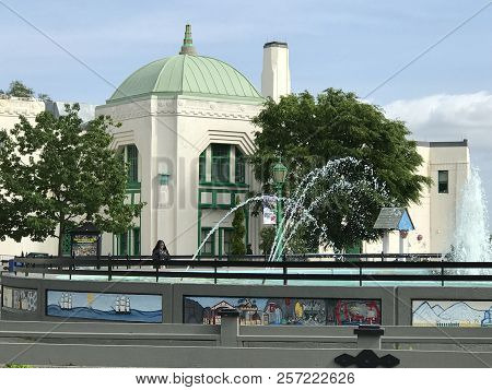 Rye, Ny - Jun 3: Playland Park In Rye, New York, As Seen On Jun 3, 2018. The Park Was Built In 1928.