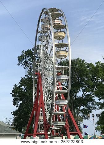 Rye, Ny - Jun 3: Playland Park In Rye, New York, As Seen On Jun 3, 2018. The Park Was Built In 1928.