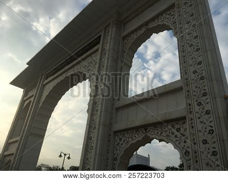 Delhi, India - Jun 28: Gurudwara Bangla Sahib In Delhi, India, As Seen On Jun 28, 2018. It Is Known 