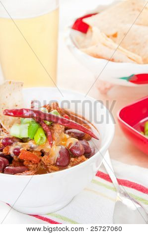 chili przez składniki
