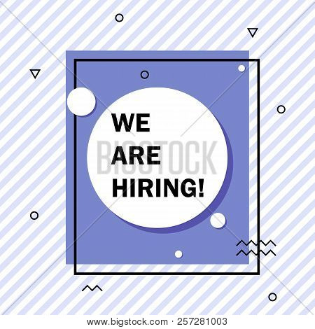We Hiring Join Our Vector Photo Free Trial Bigstock