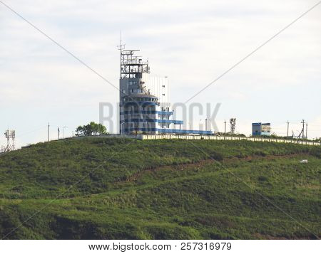 Vladivostok.primorsky Kray / Russia - September 7 2018:vessel Traffic Service (vts) Of Port Vladivos