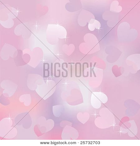 Decoratieve achtergrond uit glansde hart. Valentine
