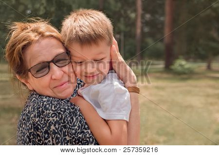 Human And Nature. Generic Relationship. Happy Family Background.