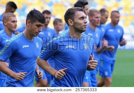 Training Session Of Ukraine National Football Team In Kyiv