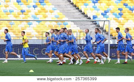 Training Session Of Ukraine National Football Team In Kyiv