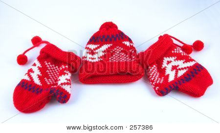 Sombrero y guantes