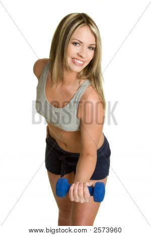 Lovely Fitness Girl