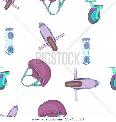 Electric Blisks Pattern. Cartoon Illustration Of Electric Blisks Pattern For Web
