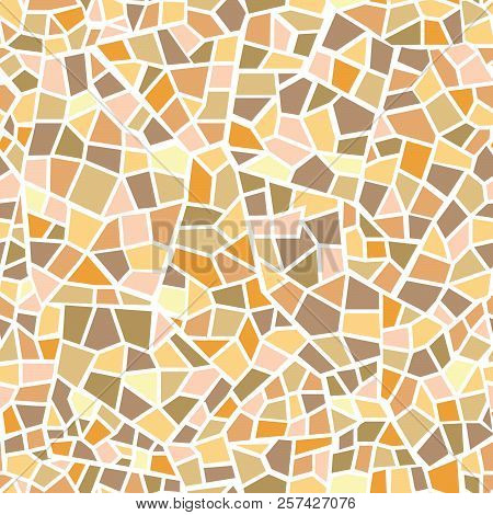 Abstract Mosaic Sheet Seamless Pattern. Geometric Tile Backgroun