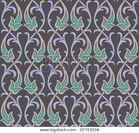 Abstract seamless Pattern in vier Farben