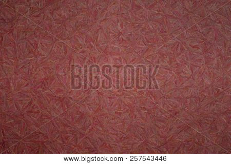 Abstract Illustration Of Acajou Impressionism Impasto Background, Digitally Generated